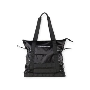 BORSA ZAINO “Bag 01 – Fessura” IN TESSUTO NERO