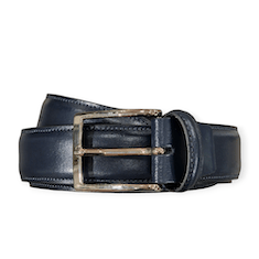 CINTURE “AlbertoLuti” IN PELLE  BLU