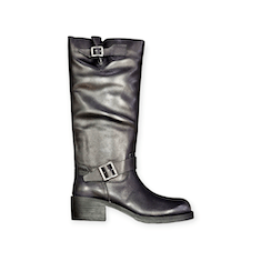 STIVALI “Trinidad – Ash” IN VITELLO NERO 50 mm