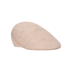 CAPPELLO “Parigi Berretto Piatto a Becco D’Anatra – Borsalino” IN TESSUTO BEIGE