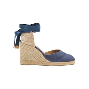 SANDALI “Espadrillas Carina” JEANS 80 mm