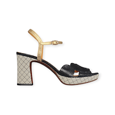 SANDALI “Kelis Black – Chie Mihara” BIANCO/NERO 85 mm