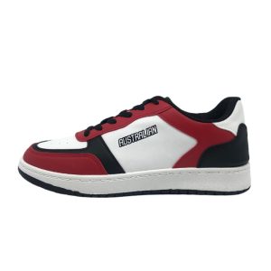 Sneaker Uomo AUSTRALIAN in ecopelle – AM634 WHITE/RED/BLACK