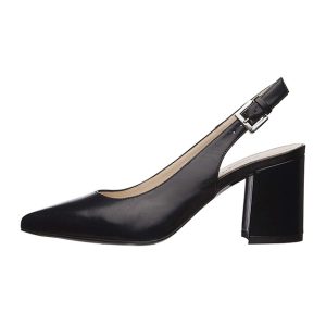Décolleté Donna slingback NERO GIARDINI in pelle – E012013DE/100 NERO