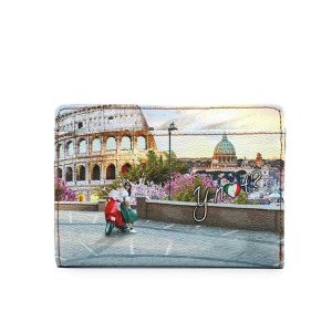 Portacarte/Portamonete Donna YNOT? in goffrato – YES-635S3 ITALIAN LOVE