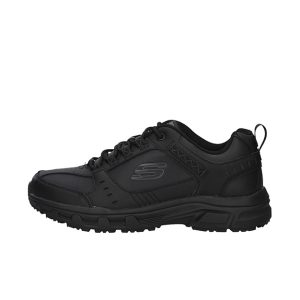 Sneaker Uomo Skechers in pelle e tessuto tecnico – 51896/BBK BLACK
