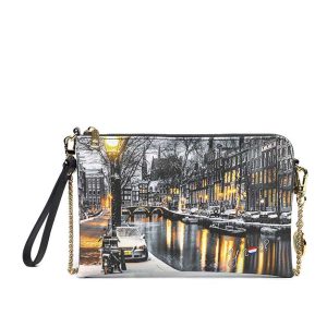 Tracolla small Donna Y NOT? in goffrato – YES-303F3 AMSTERDAM SNOW