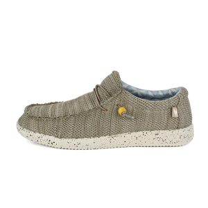 Mocassino Uomo PITAS in cotone – WP 150-KNITTED BEIGE