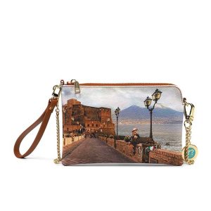 Pochette small Donna Y NOT? in goffrato – YES-384F3 CASTEL DELL’OVO