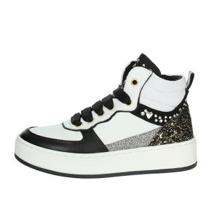 Sneaker alta Bambina ASSO in ecopelle – AG-15562 BLACK