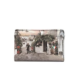 Portacarte/Portamonete Donna YNOT? in goffrato – YES-634F3 TRULLI XMAS