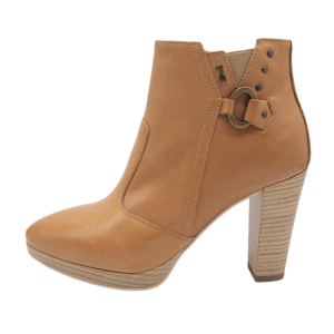 Tronchetto Donna NERO GIARDINI in pelle – E306241D/400 CUOIO