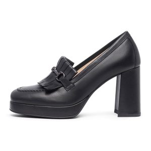 Mocassino Donna NERO GIARDINI in pelle – I308212D/100 NERO