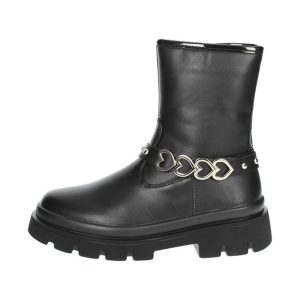 Tronchetto Bambina ASSO in ecopelle – AG-14222 BLACK