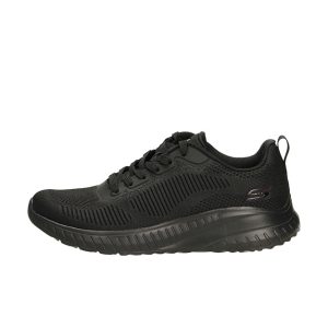 Sneaker Donna SKECHERS in tessuto mesh – 117209/BBK BLACK