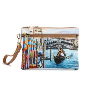 Pochette small Donna YNOT? in goffrato – YES-342S5 DREAM IN VENICE