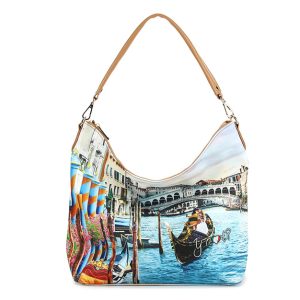 Borsa/tracolla hobo Donna YNOT? in goffrato – YES-618S5 DREAM IN VENICE