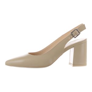 Décolleté Donna slingback NERO GIARDINI in pelle – E409431D/453 LINO