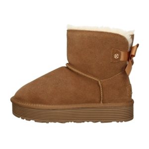 Tronchetto Donna KEYS in camoscio – K-7300 CAMEL