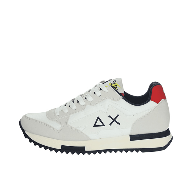 Sneaker Uomo SUN68 in tessuto e pelle – NIKI SOLID Z32118 BIANCO - immagine 2