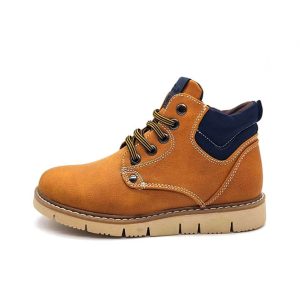 Sneaker alta Bambino Boots ASSO in ecopelle – AG-14240 YELLOW