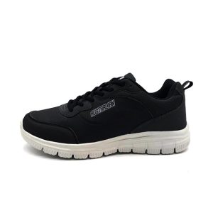 Sneaker Uomo AUSTRALIAN in ecopelle traspirante – AM521 BLACK