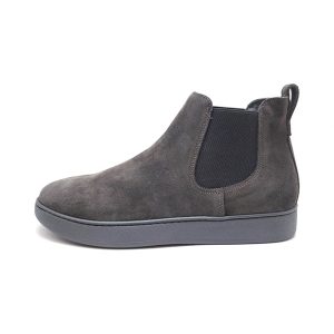 Stivaletto chelsea Uomo Nero Giardini in camoscio – I102212U/137