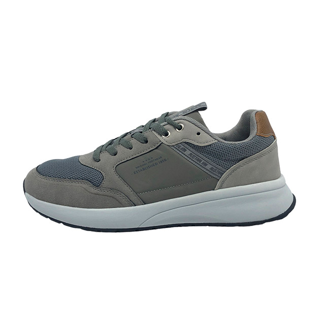 Sneaker Uomo AUSTRALIAN in ecopelle e tessuto – AM641 GREY