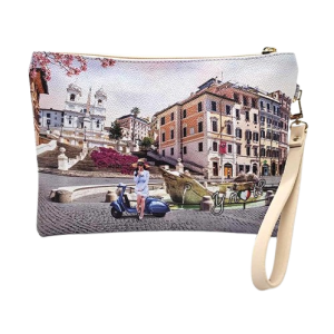 Pochette Donna YNOT? in goffrato – YES-343S5 VACANZA ROMANA
