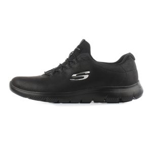 Sneaker Donna SKECHERS in pelle – 88888301/BBK BLACK