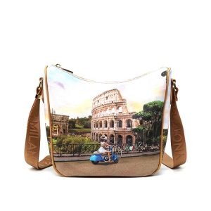 Tracolla Hobo Donna YNOT? in goffrato – YES-606S2 ROMA SCOOTER