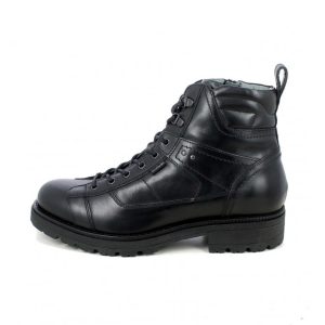 Anfibio Uomo Nero Giardini in pelle – I102230U/100