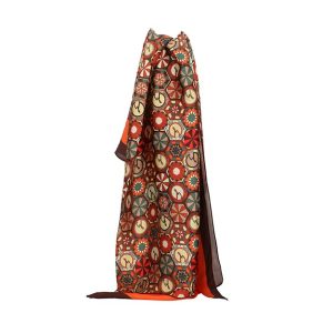 Foulard Gattinoni Donna – AINTD2075WPOT45 ORANGE/MULTI