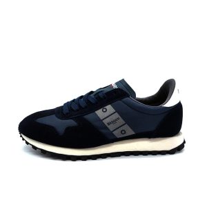Sneaker Uomo Blauer in tessuto nylon e camoscio – F1DAWSON02 NAVY