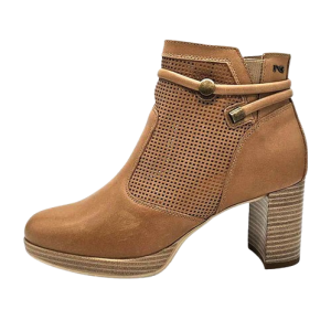 Tronchetto Donna NERO GIARDINI in pelle – E409730D/400 CUOIO