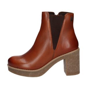 Tronchetto Donna KEYS in pelle – K7390 COGNAC