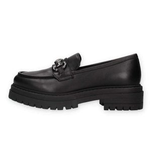 Mocassino Donna NERO GIARDINI in pelle – I411410D/100 NERO