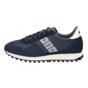 Sneaker Uomo BLAUER in camoscio e nylon – F2DAWSON02/NYS NAVY