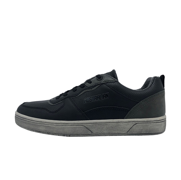 Sneaker Uomo AUSTRALIAN in ecopelle – AM529 BLACK - immagine 2