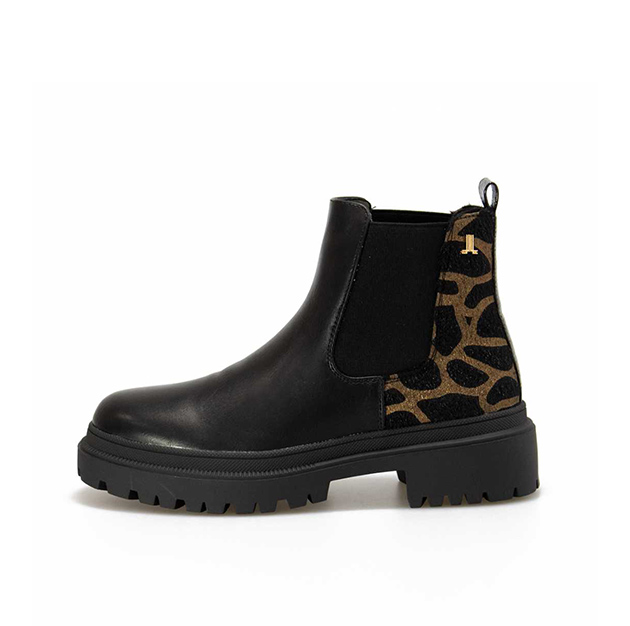 Tronchetto Donna Lancetti in pelle – LT020SD BLACK