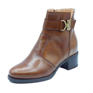 Tronchetto Donna NERO GIARDINI in pelle – I411270D/400 CUOIO