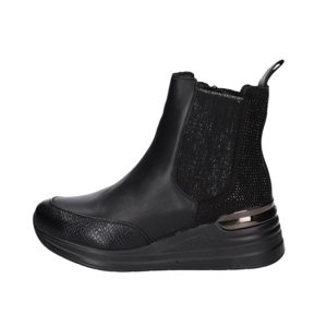 Tronchetto Donna KEYS in pelle ed ecopelle – K-5515 BLACK