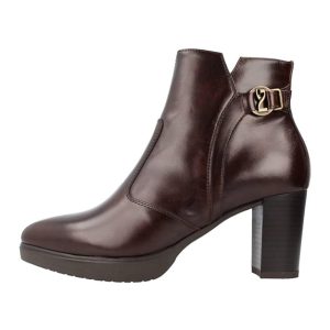 Tronchetto Donna NERO GIARDINI in pelle – I308241D/300 TESTA DI MORO