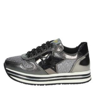 Sneaker Bambina ASSO in ecopelle – AG-9502 CANNA DI FUCILE