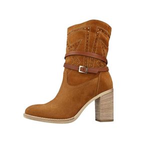 Tronchetto Donna Nero Giardini in camoscio – E115031D/326