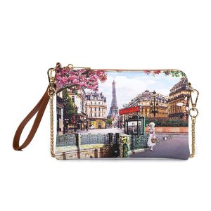 Pochette small Donna Y NOT? in goffrato – YES-384S5 EMILY IN PARIS