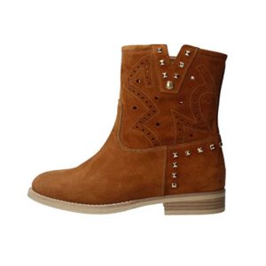 Tronchetto Donna Nero Giardini in camoscio – E010300D/326