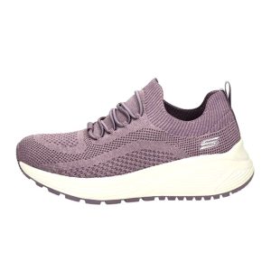 Sneaker Donna SKECHERS in tessuto knit Stretch Fit® mélange – 117256/MVE MAUVE