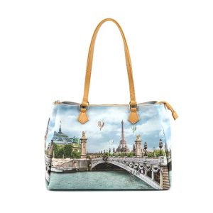 Shopping a spalla Donna YNOT? in goffrato – YES-594S2 PARIS BRIDGE