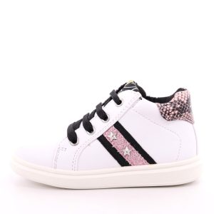 Sneaker Bimba ASSO in ecopelle – AG-9900 WHITE